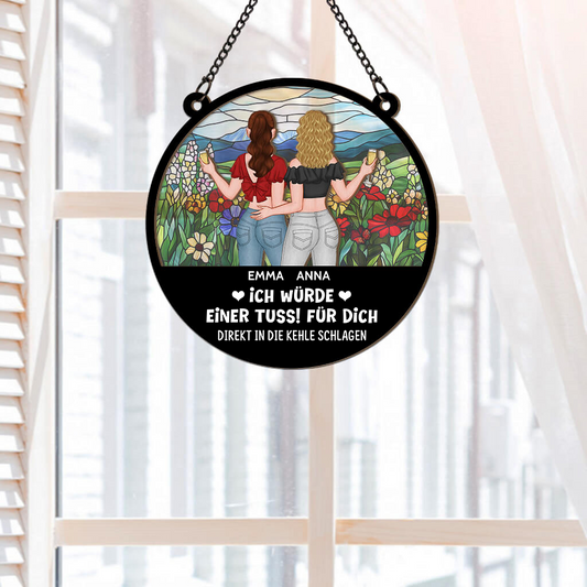 3810UGE2 freundschaft spruch kurz sonnenfanger personalisiert beste freundinnen 3810U