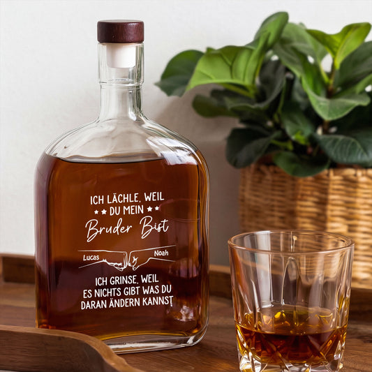 3825AGE1 ich lachle weil du mein bruder bist personalisiertes geschenk whiskyflasche freunde bruder 3825ai6v5b_2_4863cdc9 d9d8 4145 a380 f30e851df834