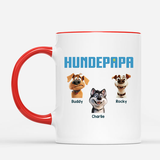 3833MGE2 hundemama hundepapa personalisierte tasse fur hundeliebhaber cartoon 3833M5L5C