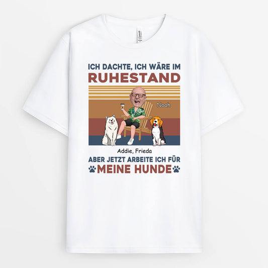 3845AGE2 aber jetzt arbeite ich fur meine hunde lustiges t shirt fur hundebesitzer personalisiert 3845AT40C