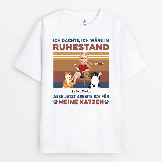 3845AGE2 aber jetzt arbeite ich fur meine katzen lustiges t shirt fur katzenbesitzer personalisiert 3845AT40D