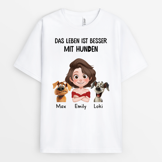 3903AGE1 das leben ist besser mit hunden personalisierte hunde t shirts 3903A5N0C_c9516dec afe0 42fc a9ca ce19cc105e28
