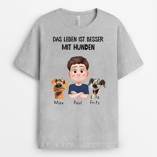 3903AGE2 das leben ist besser mit hunden personalisierte hunde t shirts 3903A5N0C_fe255ad9 6fa3 47e6 a573 be2d5c53d0c1