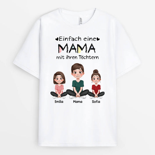 3928AGE1 personalisierte t shirts frauen nur eine mama oma mit ihren kindern 3928A6M0A_fe6e3ed6 928b 4afd 9905 c1ece005506c