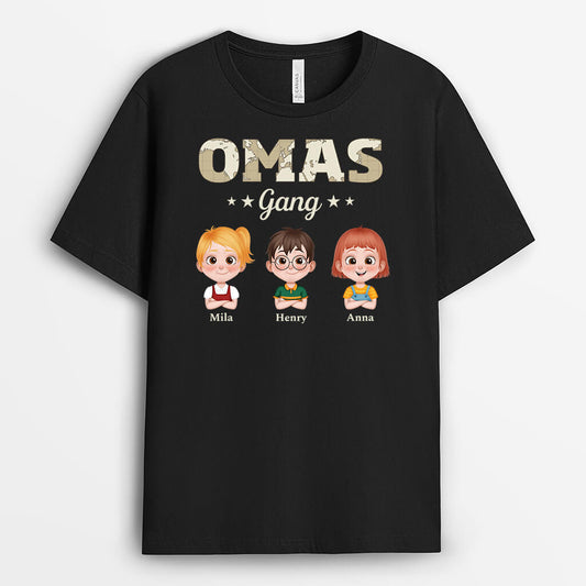 3942AGE1 cartoon karte omas mamas gang personalisiertes t shirt fur omas mamas 3942A5T0A