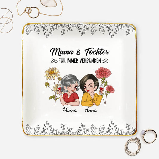 39512GE1 mama kinder fur immer verbunden personalisierte schmuckschale fur mamas 395123K8A
