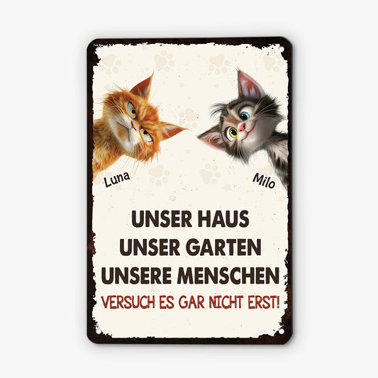 3960EGE1 unser haus personalisiertes turschild fur katzenliebhaber 3960E8L5D_c70f8db2 ad32 44ab 85af a991c5d9ab2c
