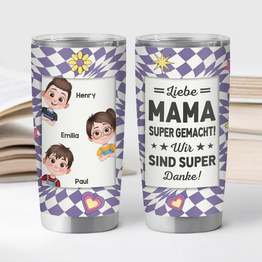 4005TGE2 liebe mama super gemacht personalisierter thermobecher 590ml fur mamas 4005T