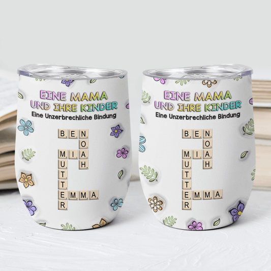4010TGE2 3d druck effekt mama kinder eine unzerbrechliche bindung personalisierter thermobecher 12oz fur mamas 4010T5N5A