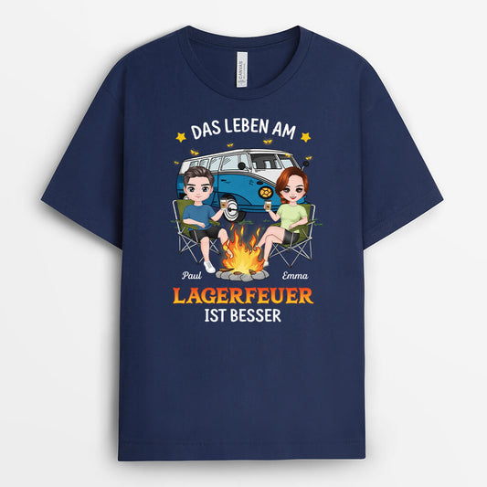 4023AGE2 das leben am lagerfeuer ist besser personalisiertes t shirt camping lustig_ 4023A6H0A