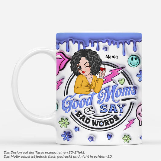 4040MGE2 3d druck effekt gute mama fluchen auch mal personalisierte tasse fur mamas 4040M6K8A_2e637939 a614 4196 9e1d cba16e277e9f