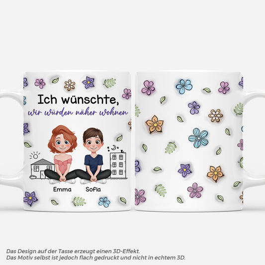 4072MGE1 3d druck effekt ich wunschte wir wurden naher wohnen cartoon personalisierte tasse fur beste freunde 4072M_230caa82 9df2 47c2 a5cf 37638f2bc656