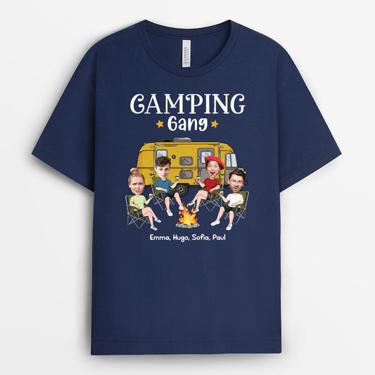 4078AGE2 camping bande personalisiertes t shirt camping lustig_ fur freunde mit gesicht 4078A6Y0F