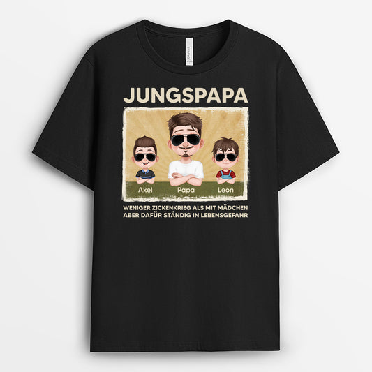 4101AGE2 jungspapa lustiges t shirt papa personalisiert_ 4101A8Q0B