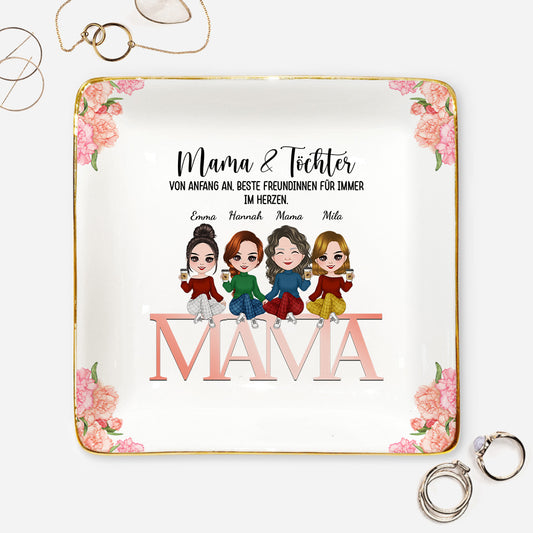 41242GE1 mama tochter beste freundinnen personalisierte schmuckschale fur mama 41242TT0A