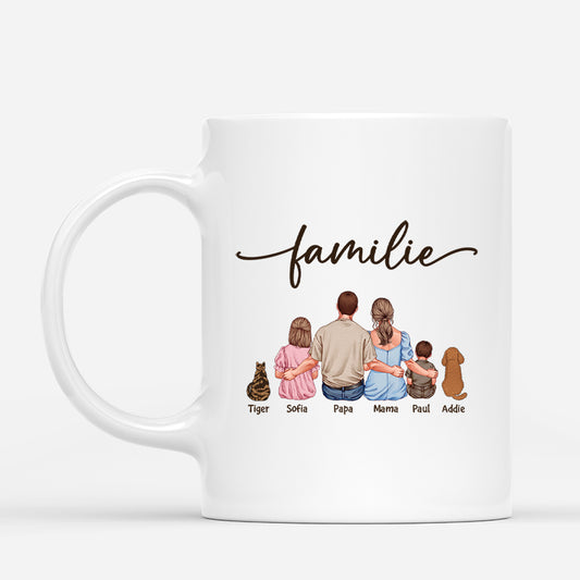 4130MGE1 familie personalisierte tasse familie 4130M6T5A