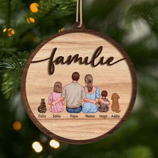 4130OGE1 familie personalisierte 2 schicht holz ornamente weihnachten 4130O6T5A_049ca2a0 441c 4f91 8baf 032357d4678e