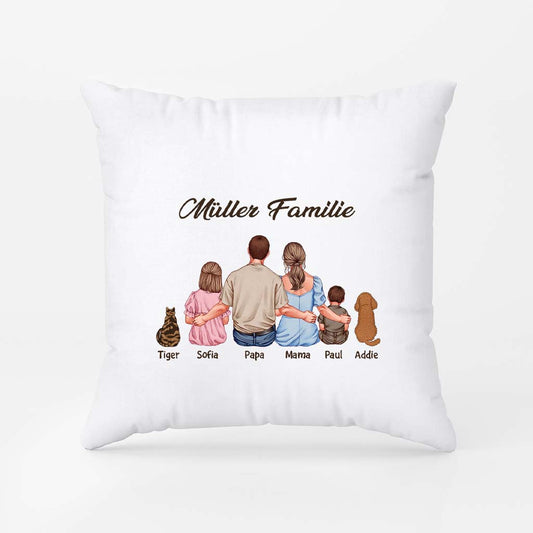 4130PGE2 familie personalisierte kissen mit namen_ familie 4130P6T5A