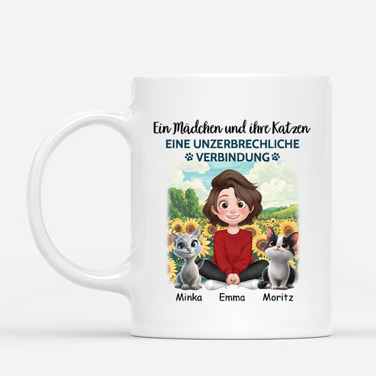 4162MGE1 ein madchen und ihre katzen katzen tasse personalisiert_ 4162M3K0D