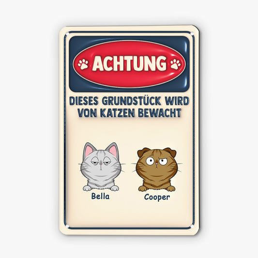 4181EGE2 dieses grundstuck steht unter der aufsicht der katzen turschild katze personalisiert_ 4181ETL0D_d8b06e95 ce16 47b6 9817 a849b58779f3