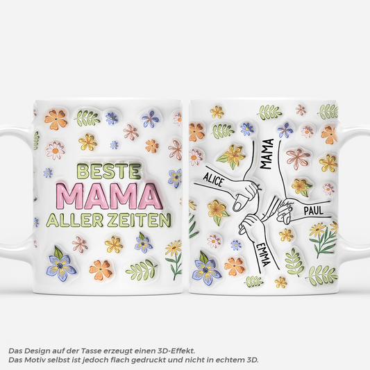 4196MGE1 3d druck effekt beste mama aller zeiten personalisierte tasse mama_ 4196MKH5A