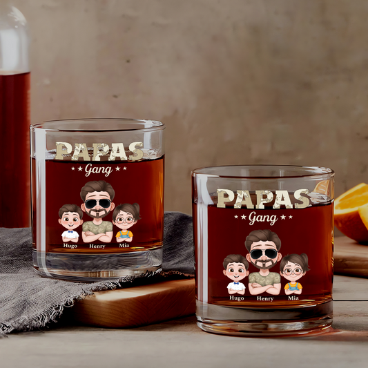 4231IGE1 papas gang armeemuster whiskyglas mit personalisierung_ papa 4231I