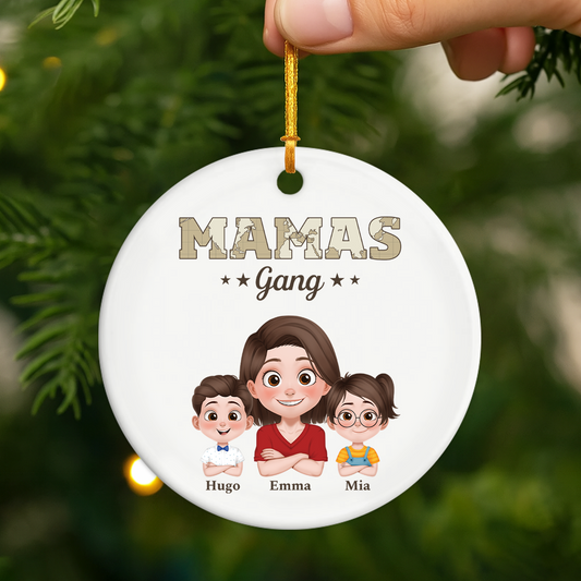 4231OGE2 papas gang armeemuster personalisierte keramik ornamente papa 4231O