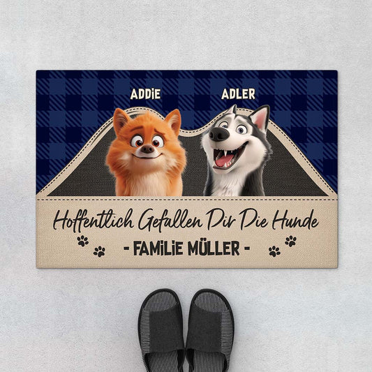 4237DGE1 hoffentlich magst du hunde fussmatte personalisiert hund_ 4237D3Z0C