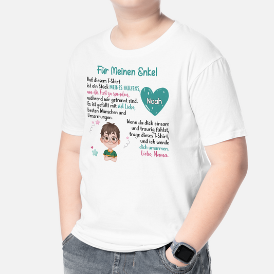 4248AGE2 fur meine kleine enkelin personalisierte t shirts kinder_ 4248A6N0A