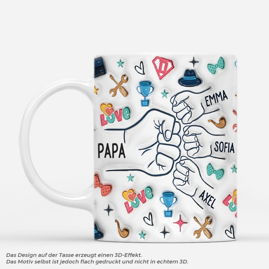 4288MGE1 3d druck effekt faustgruss papa und kinder papa tasse personalisieren_ 4288M8N5B_0dc2765b 3154 4757 83e1 0a93a3c57ea2