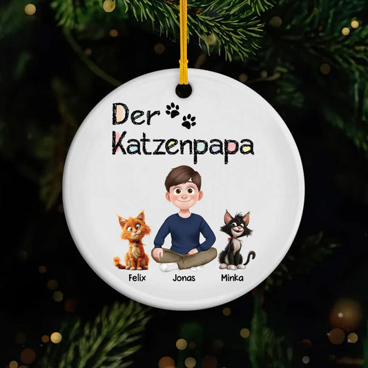 4298OGE1 diese katzenmama cartoon personalisierte keramik ornamente_ katze 4298O3L0D