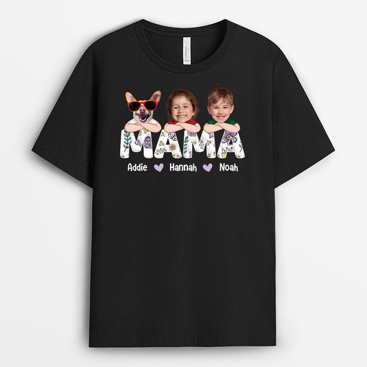 4352AGE1 kinder mit haustiere mama t shirt personalisiert mit gesicht 4352A6L8A_dab2e60a f10f 48f9 9bdb 019f73cbdaab