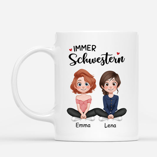 4467MGE1 bffs fur immer personalisierte tasse beste freunde_ 4467M8Q0F