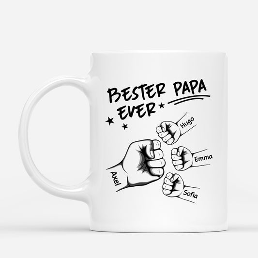 4491MGE1 bester papa aller zeiten mit faust personalisierte tasse papa_ 4491M3Q8B