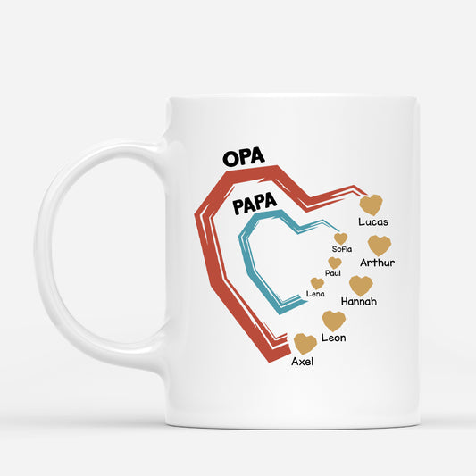 4492MGE1 herzen papa opa personalisierte tasse papa_ opa 4492M