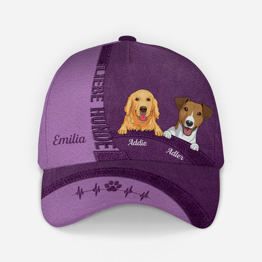 4505JGE2 liebe hunde cap personalisieren 4505J5TTC