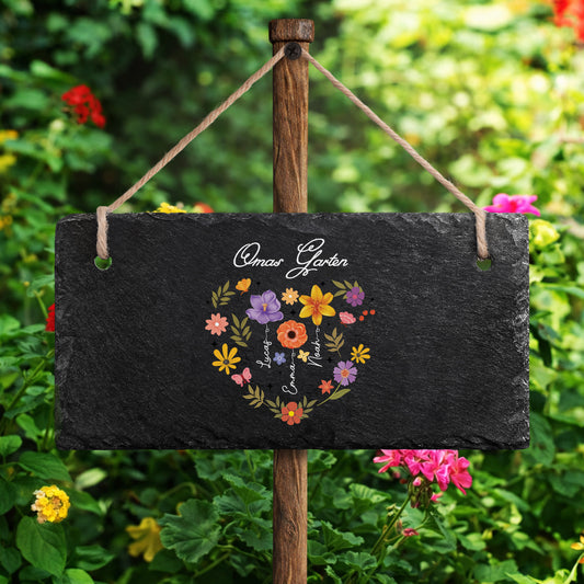 4541AGE2 mamas garten personalisiertes geschenk garten schiefer gartenschild mamaoma 4541aeslta_da977749 4561 4005 a29c 1be2dafc5b19