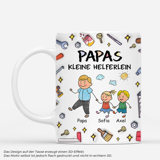 4578MGE1 3d druck effekt papas kleine helferlein buntstifte werkzeug personalisierte tasse papa 4578M_c9332ecc 7b2b 4eea 87f3 4d2c16627e05
