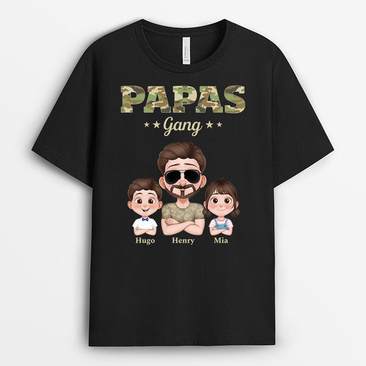 4592AGE1 opas papas gang tarnmuster personalisierte t shirts herren 4592AKQ0B