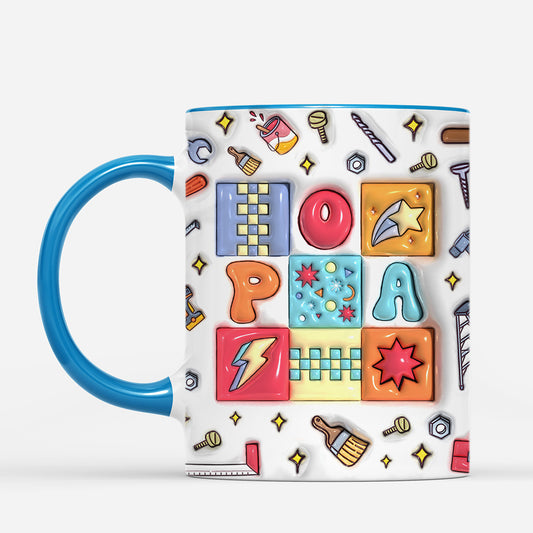 4605MGE2 3d druck effekt papa kinder mit fausten werkzeug personalisierte tasse papa 4605M565B_43e9dedc 0b93 4c29 bd1b 8a665dd24af1
