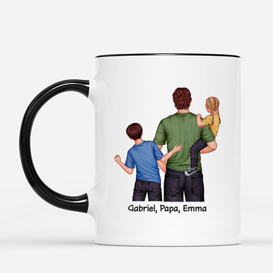 4608MGE2 papa der mann der mythos die legende personalisierte tasse papa 4608MKL5B