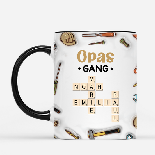 4611MGE2 3d druck effekt papas gang bauingenieurwesen kreuzwortratsel personalisierte tasse papa 4611MTH5B