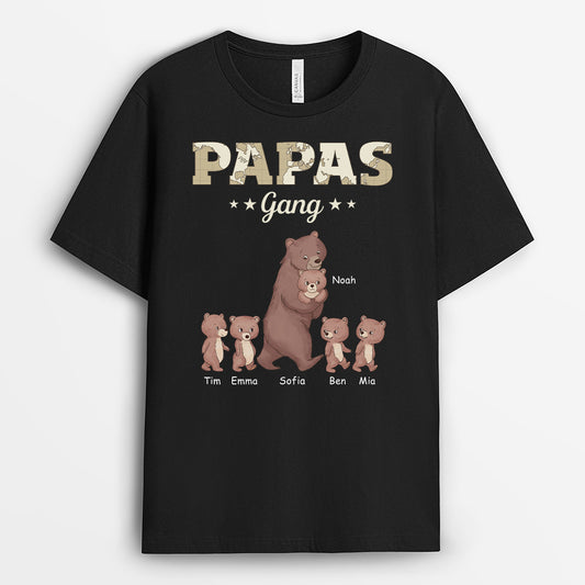 4633AGE1 papas gang t shirt papa personalisiert_ bar 4633AKK3B