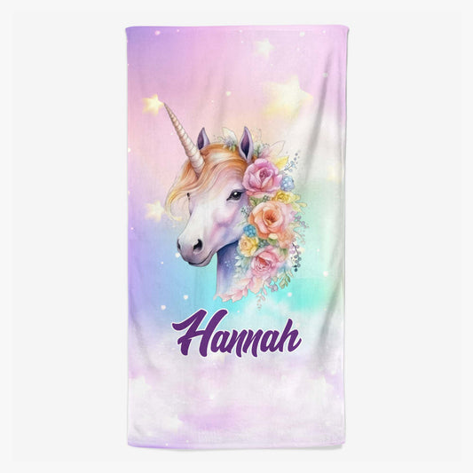 4648BGE1 einhorn strandtuch personalisiert_ fur frauen 4648B5L0K