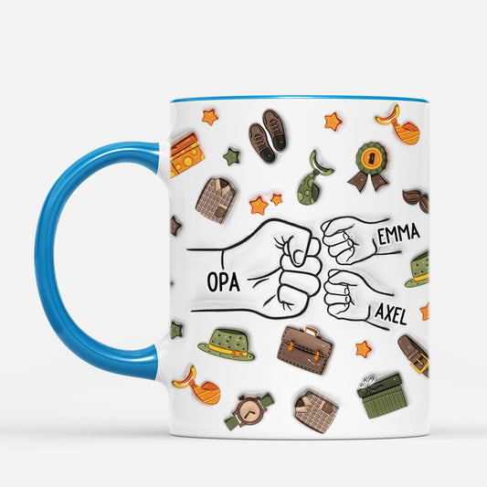 4673MGE2 papa kinder buro personalisierte tasse papa_ 4673M365B