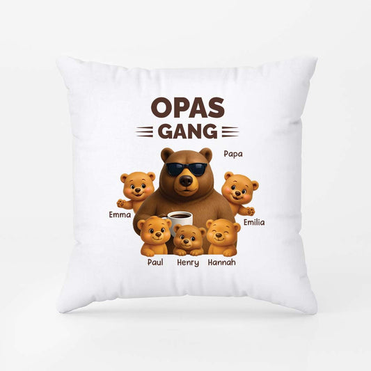 4675PGE2 papas gang comic baren papa kissen personalisiert 4675P3T5B