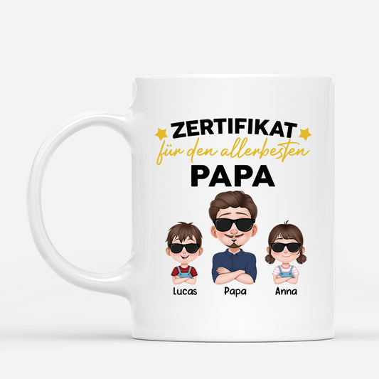 4703MGE1 zertifikat fur den allerbesten papa personalisierte tasse papa_ 4703M6T0B