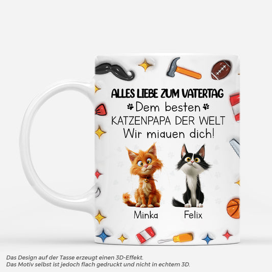 4720MGE1 3d druck effekt vatertag hundepapa wir wuffen dich cartoon hunde tasse personalisiert_ 4720MKT0D