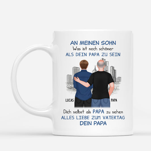 4722MGE1 ein dank an papa personalisierte tasse papa zum vatertag 4722M5T7B
