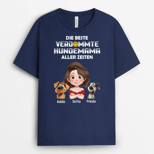 4755AGE2 der beste verdammte hundepapa aller zeiten personalisierte hunde t shirts 4755A8HNC